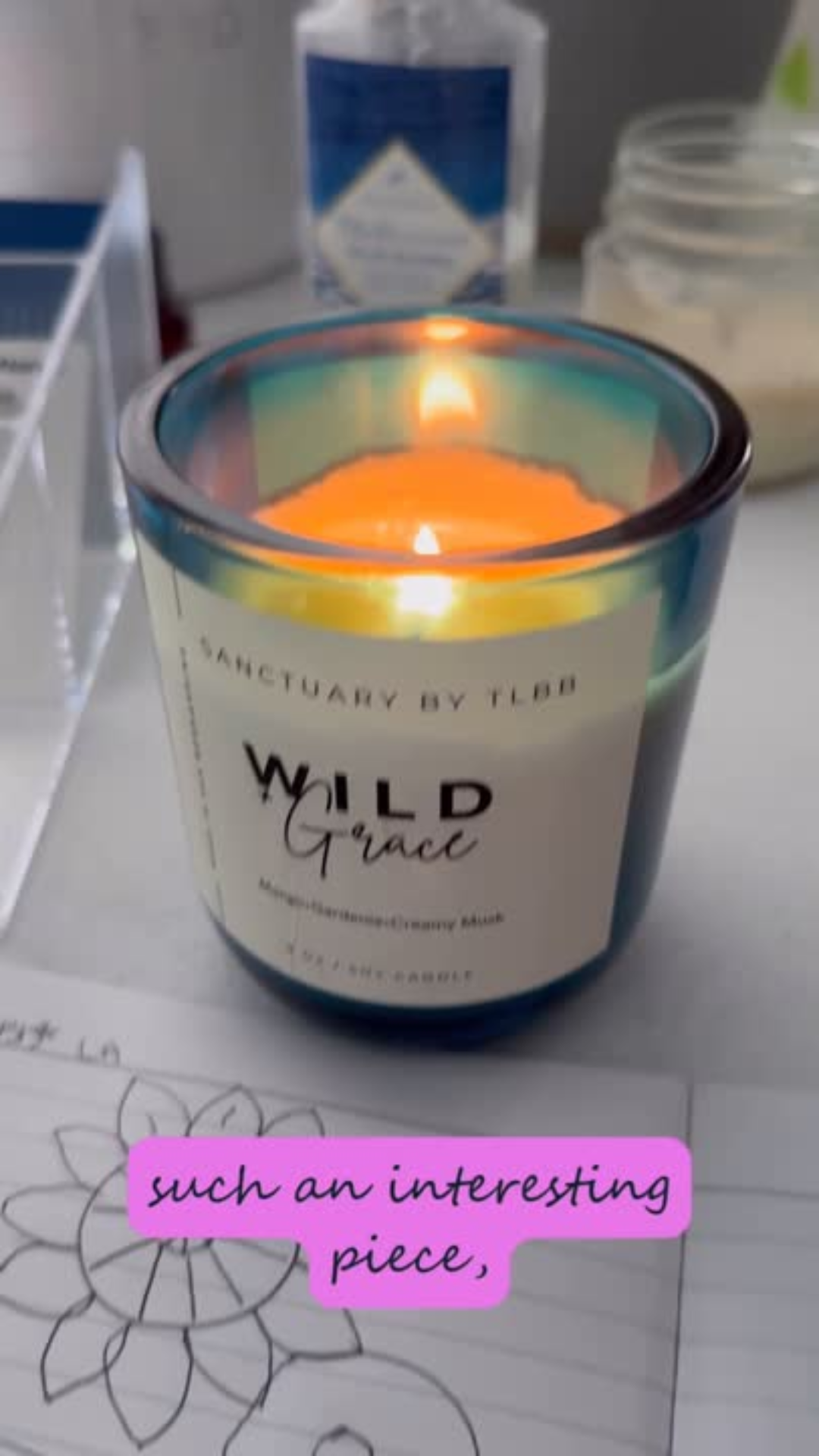 Abstract Allure Surplice Jumper