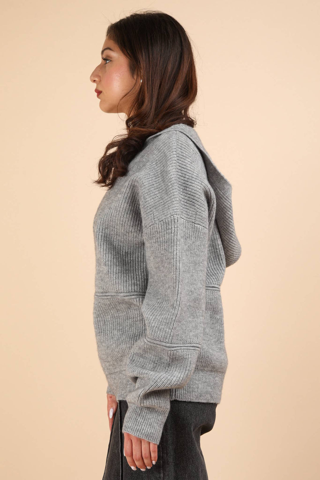 Heather Chill Hooded Sweater