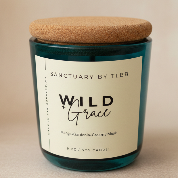 WILD GRACE SOY CANDLE | SANCTUARY BY TLBB