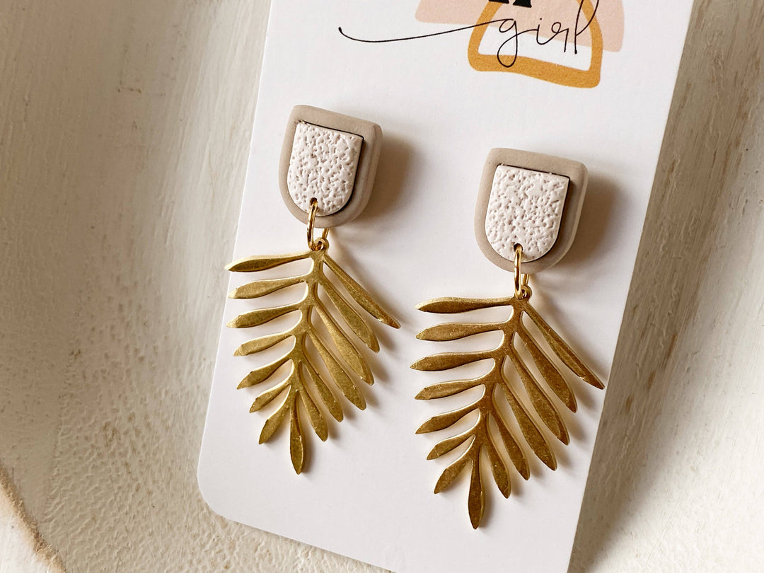 Majesty Palm Earrings