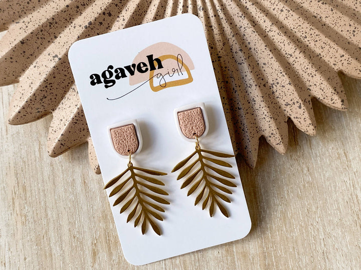 Majesty Palm Earrings