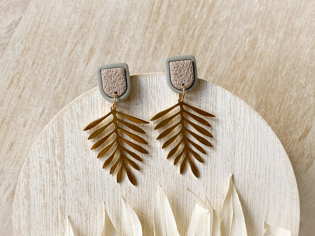 Majesty Palm Earrings