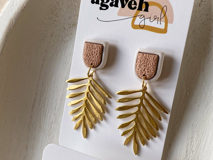 Majesty Palm Earrings